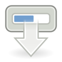 Emblem downloads icon