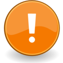 Emblem important icon