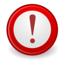 Emblem important icon