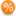 Emblem percentage icon 16x16