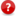 Emblem question red icon 16x16