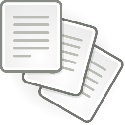 Emblem documents icon 256x256