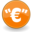 Emblem advertisement euro icon 32x32