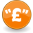 Emblem advertisement pound icon 48x48