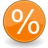 Emblem percentage icon 48x48