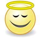 Face angel icon