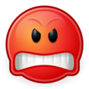 Face angry icon
