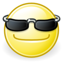 Face cool icon