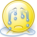 Face crying icon