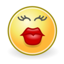 Face kiss icon