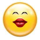 Face kiss icon