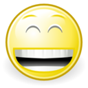 Face laugh icon