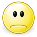 Face sad icon
