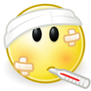 Face sick icon