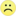 Face sad icon 16x16