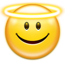 Face angel icon 256x256