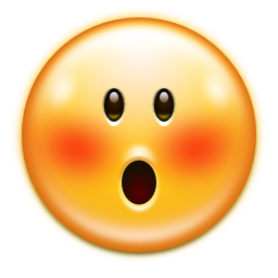 Face embarrassed icon 256x256