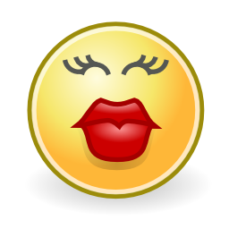 Face kiss icon 256x256