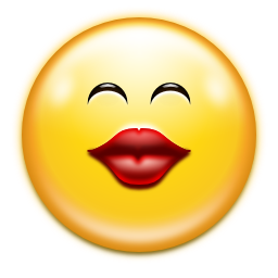 Face kiss icon 256x256