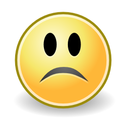 Face sad icon 256x256