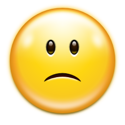 Face sad icon 256x256
