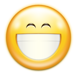 Face smile big icon 256x256