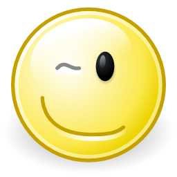 Face wink icon 256x256