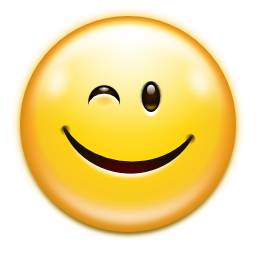 Face wink icon 256x256