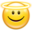 Face angel icon 32x32