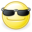 Face cool icon 32x32