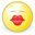 Face kiss icon 32x32