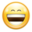 Face laugh icon 32x32