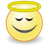 Face angel icon 48x48