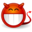 Face devilish icon 48x48