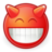 Face devilish icon 48x48