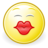 Face kiss icon 48x48