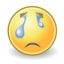 Face crying icon 64x64
