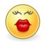 Face kiss icon 64x64