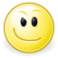 Face smirk icon 64x64