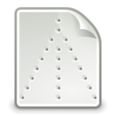 Text generic template icon