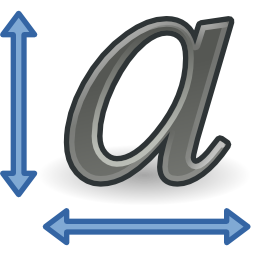 Font generic icon 256x256