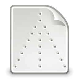 Text generic template icon 256x256