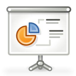Office presentation icon 256x256