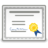 Application certificate icon 48x48
