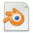 Application blender icon 48x48