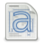 Application font ttf icon 48x48