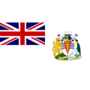 Flag british antarctic territory icon 128x128