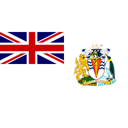 Flag british antarctic territory icon 256x256