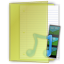 Folder multimedia icon