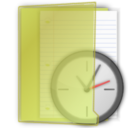 Folder time icon